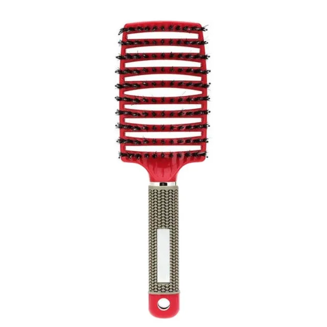 1PC Solid Women Hair Combs Bristle Hair Makeup Brushes Scalp Massage Comb Wet Hair Brush Salon Hairdressing Styling Tools