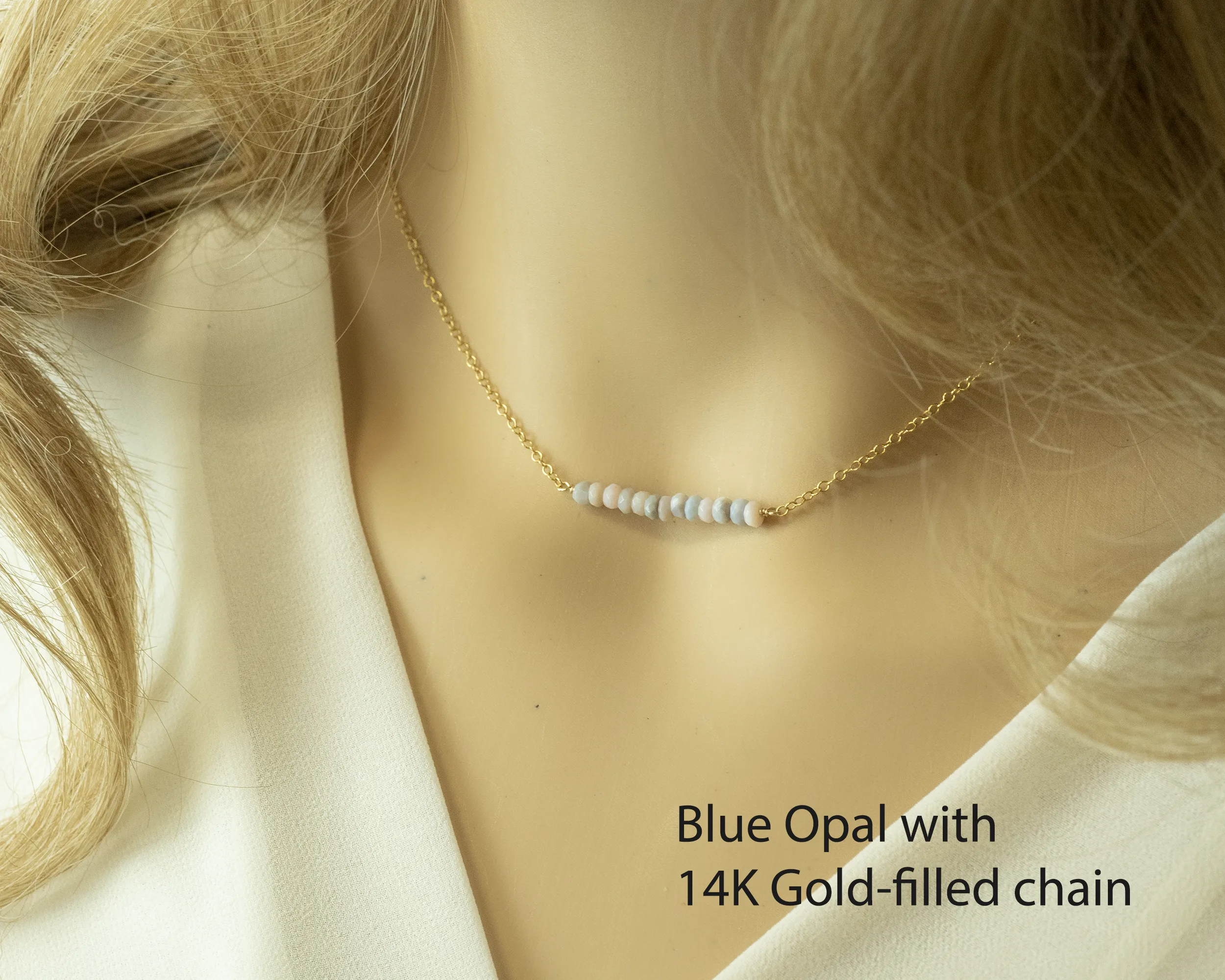 Birthstone Bar Necklace