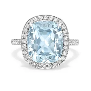 Cocktail Ring Aqua