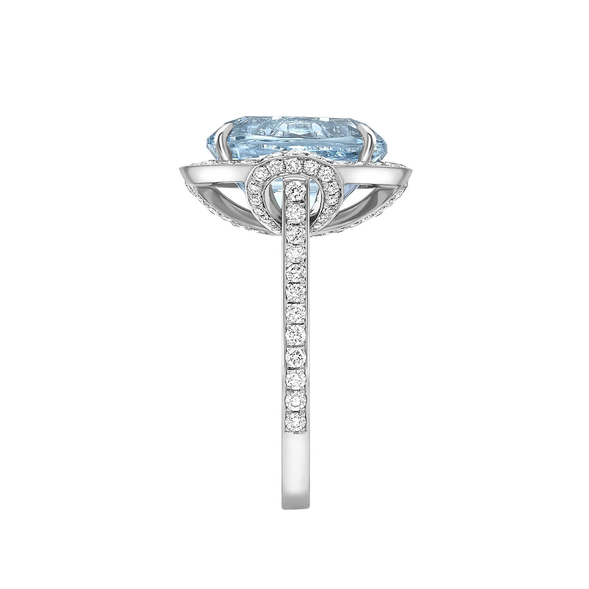 Cocktail Ring Aqua