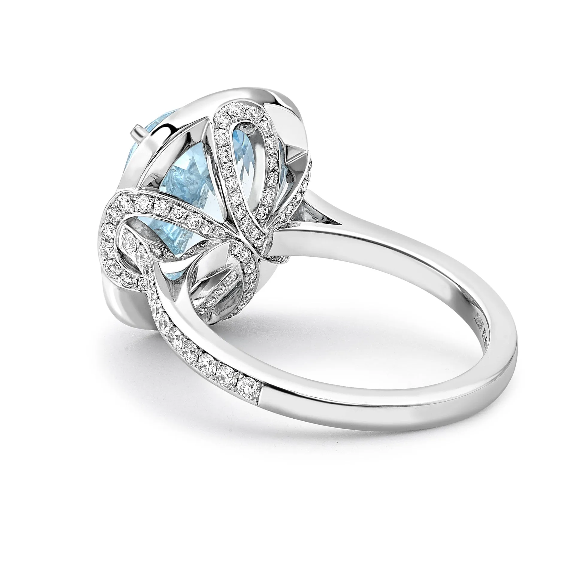 Cocktail Ring Aqua