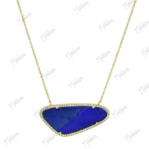 Diamond Opal Necklace