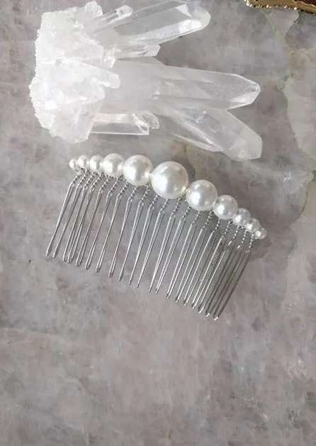 HUNTER Pearl Hair Comb