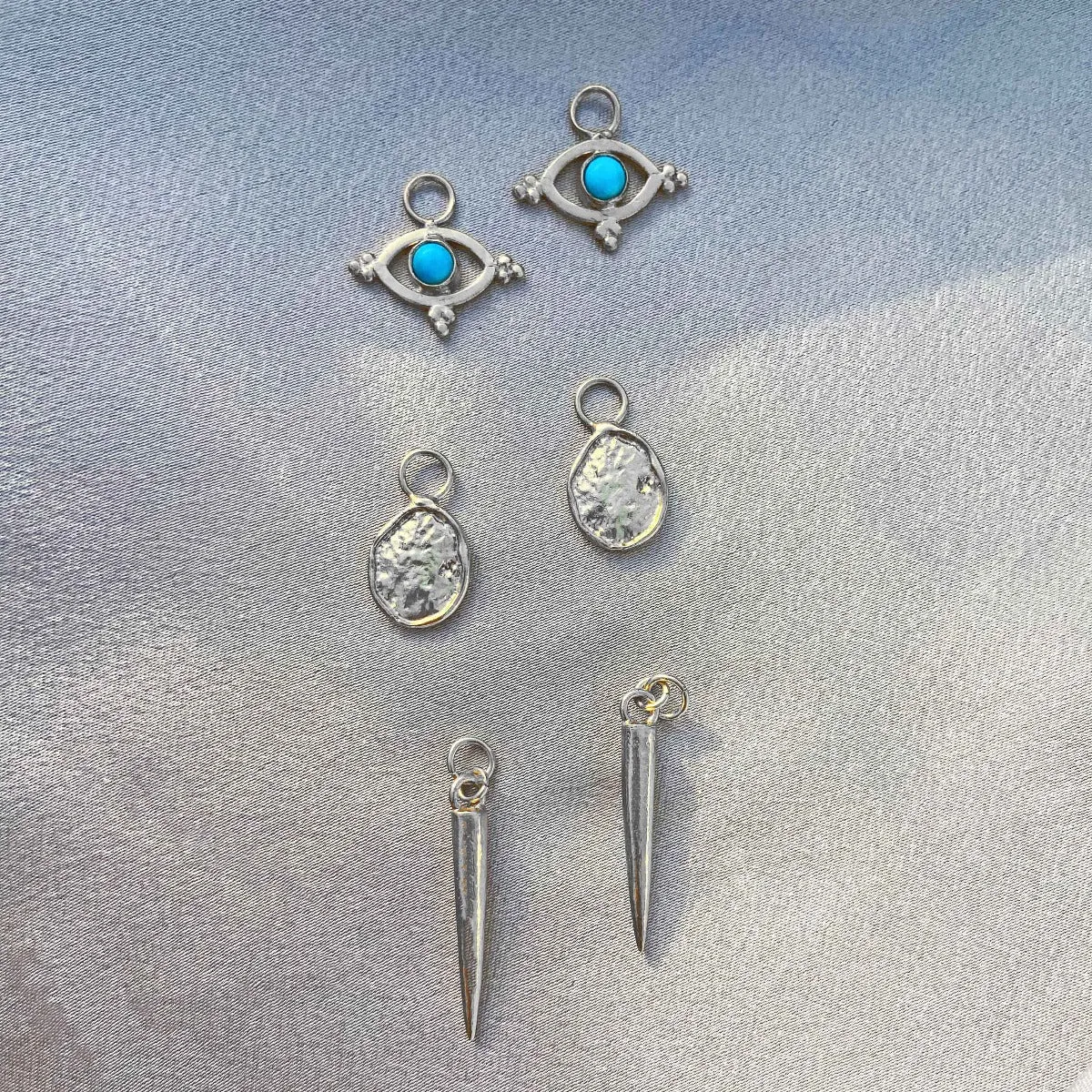 Karma Charm Set Silver
