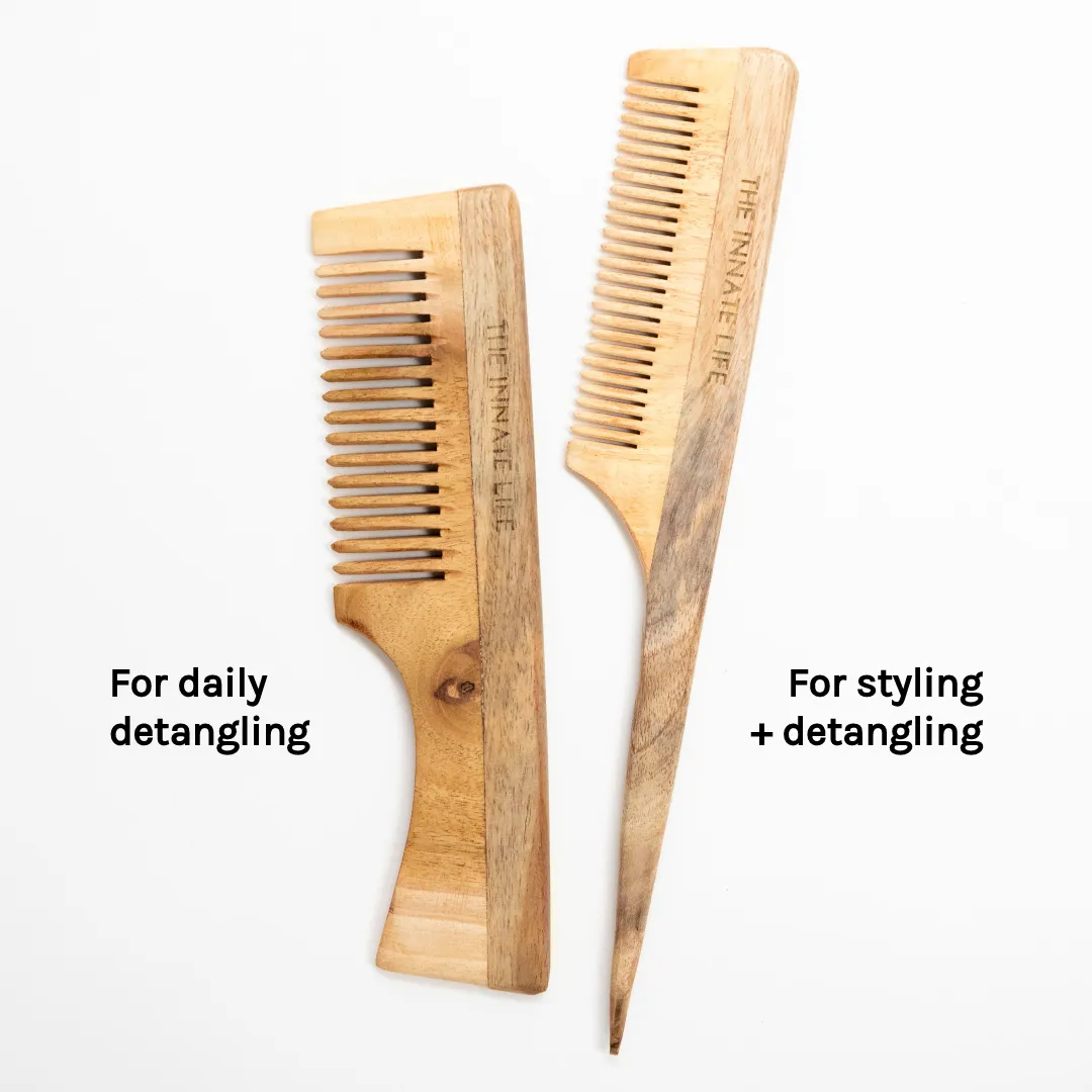 NEEM WOOD STYLING COMB