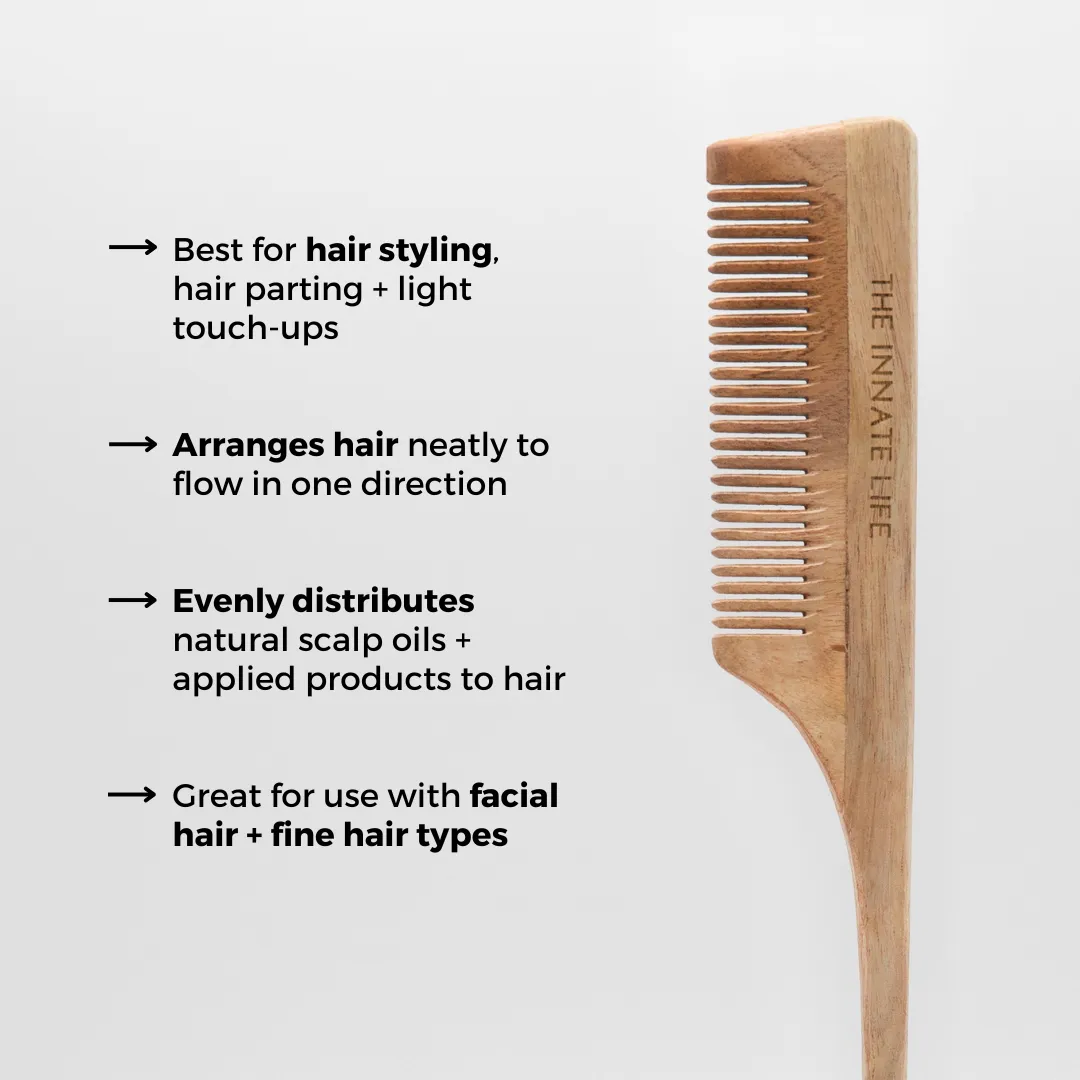 NEEM WOOD STYLING COMB