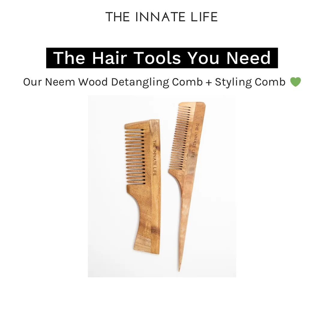 NEEM WOOD STYLING COMB