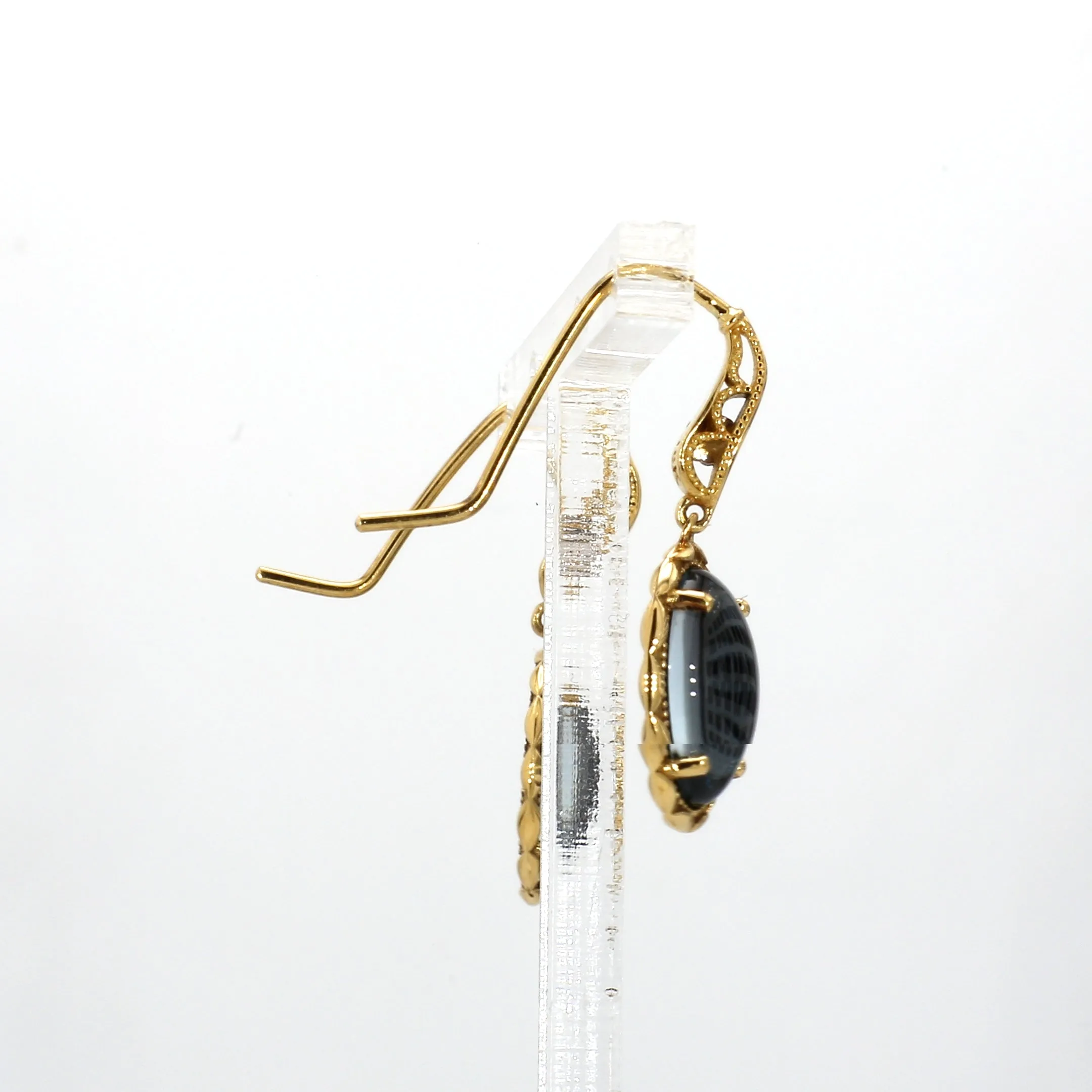 TACORI Hematite Drop Earrings