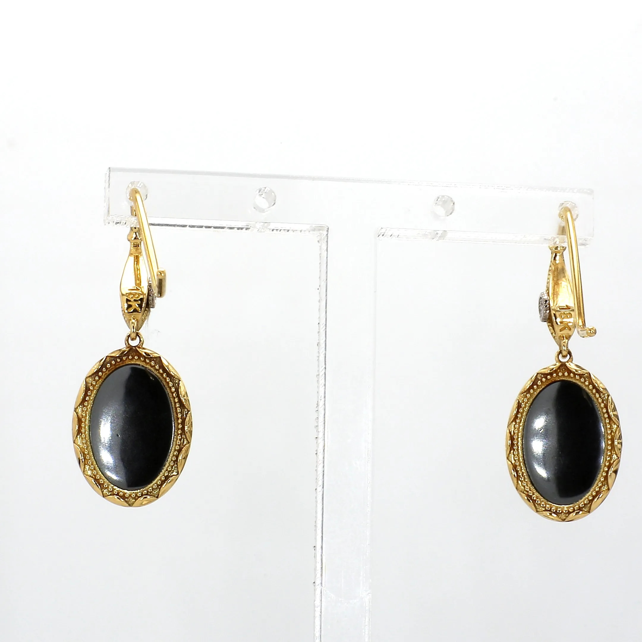 TACORI Hematite Drop Earrings